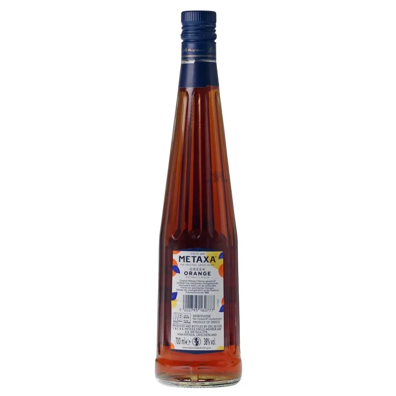 Metaxa Greek Orange 0,7 L 38% vol Metaxa Greek Orange 0,7 L 38% vol