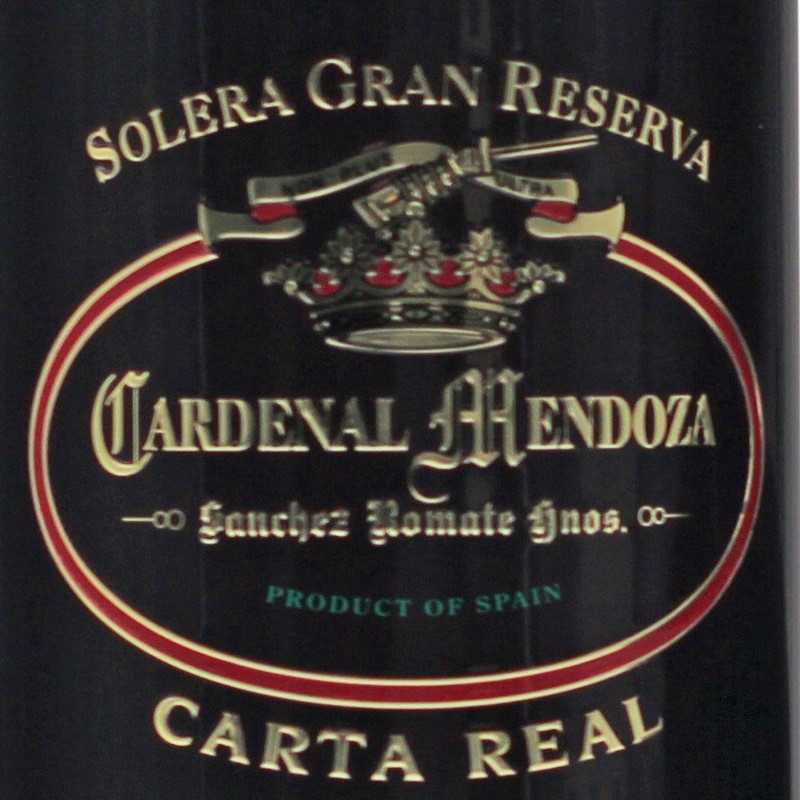 Cardenal Mendoza Brandy de Jerez Carta Real 0,7 L 40% vol
