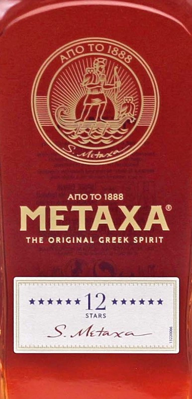Metaxa 12 Sterne Brandy 0,7 Liter 40 % vol