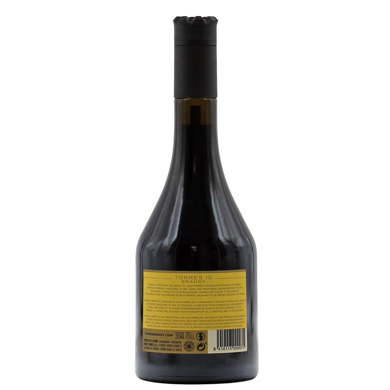 Torres 10 Brandy Gran Reserva 0,7 L 38% vol Torres 10 Brandy Gran Reserva 0,7 L 38% vol