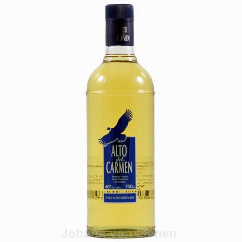 Alto del Carmen Pisco Reservado 0,7 L 40%vol Alto del Carmen Pisco Reservado 0,7 L 40%vol