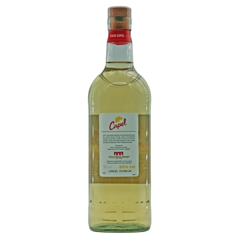 Pisco Capel Especial Doble Destilado 0,7 L 35% vol