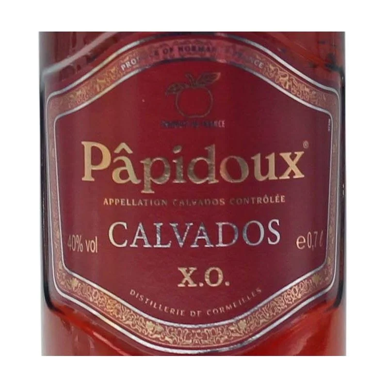 Papidoux Calvados XO 0,7 L 40% vol
