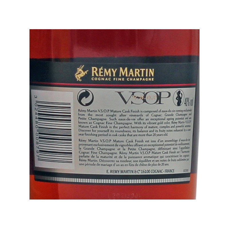 Remy Martin VSOP 0,7 L 40% vol Remy Martin VSOP 0,7 L 40% vol