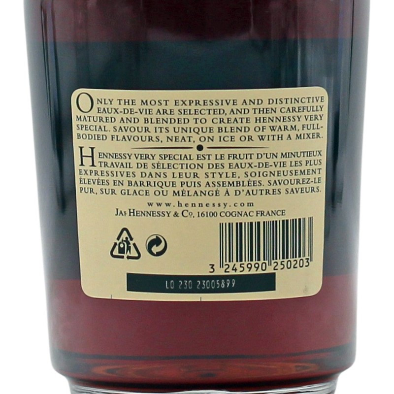 Hennessy VS Cognac Very Special 0,7 L 40% vol Hennessy VS Cognac Very Special 0,7 L 40% vol