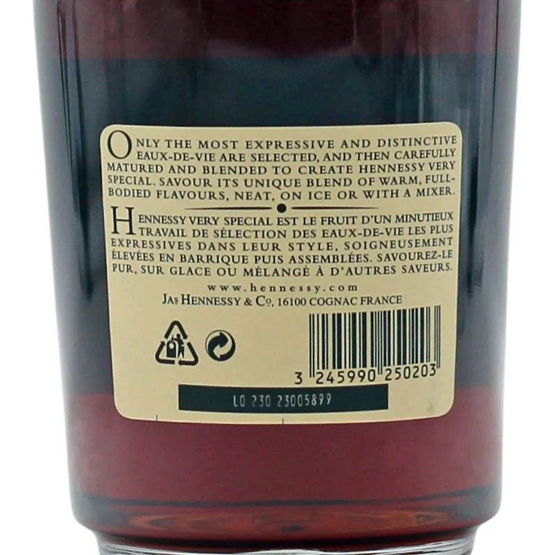 Hennessy VS Cognac Very Special 0,7 L 40% vol Hennessy VS Cognac Very Special 0,7 L 40% vol