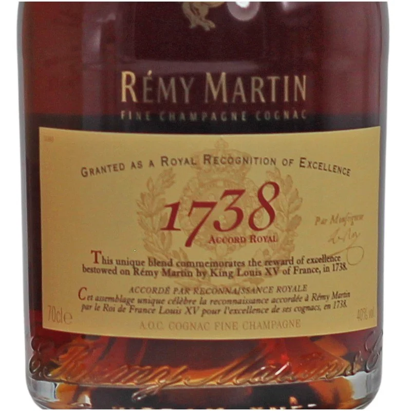 Remy Martin 1738 Accord Royal Cognac 0,7 L 40% vol