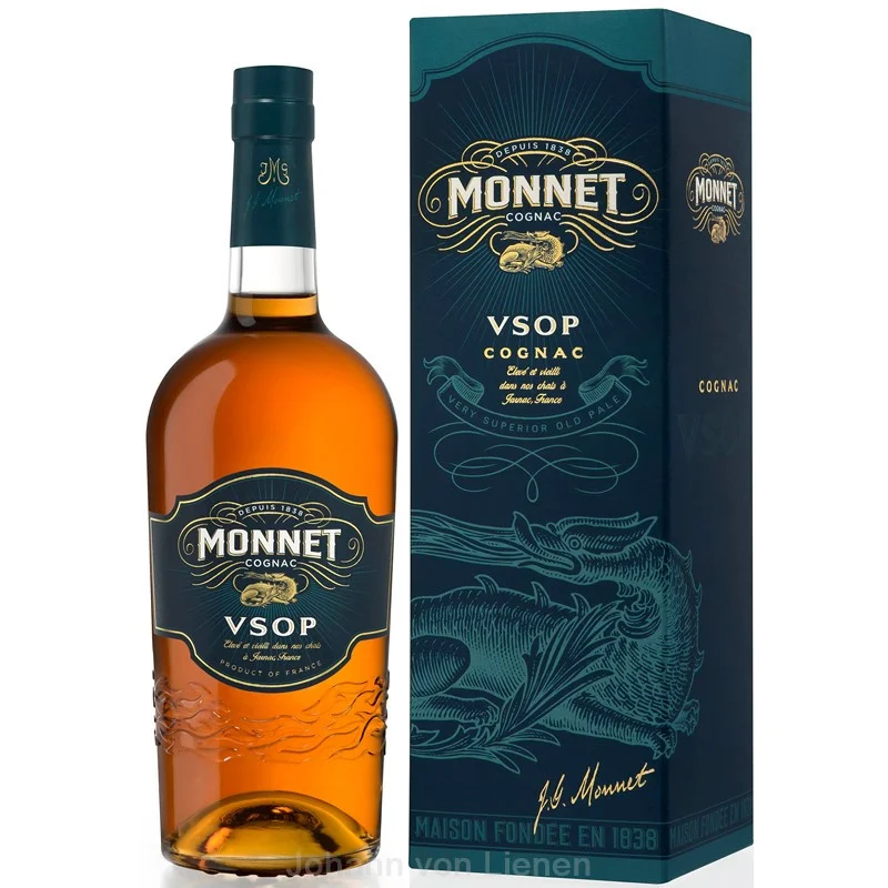 Monnet Cognac VSOP 0,7 Ltr. 40%vol Monnet Cognac VSOP 0,7 Ltr. 40%vol