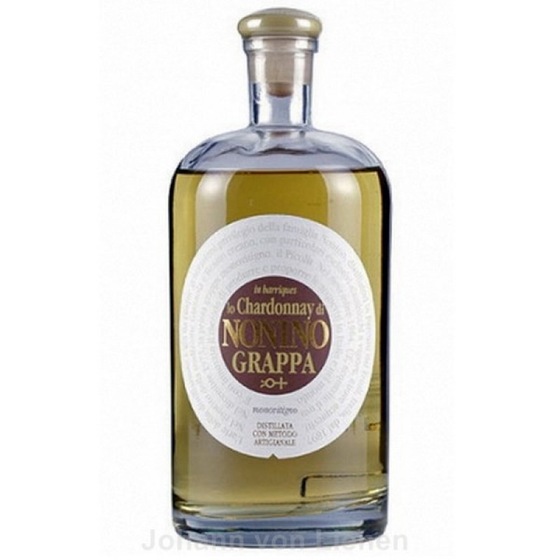 Nonino Chardonnay Grappa 0,7 L 41%vol Nonino Chardonnay Grappa 0,7 L 41%vol