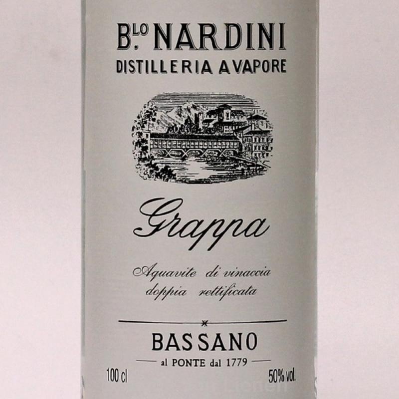 Nardini Grappa Bianca 1 L 50%vol Nardini Grappa Bianca 1 L 50%vol
