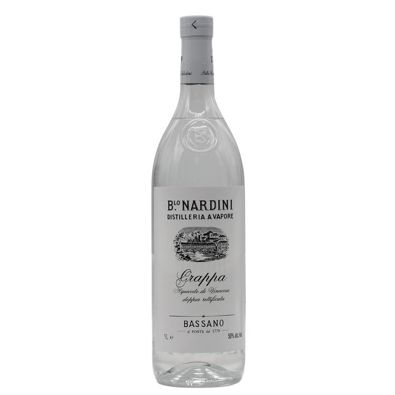 Nardini Grappa Bianca 1 L 50% vol Nardini Grappa Bianca 1 L 50% vol