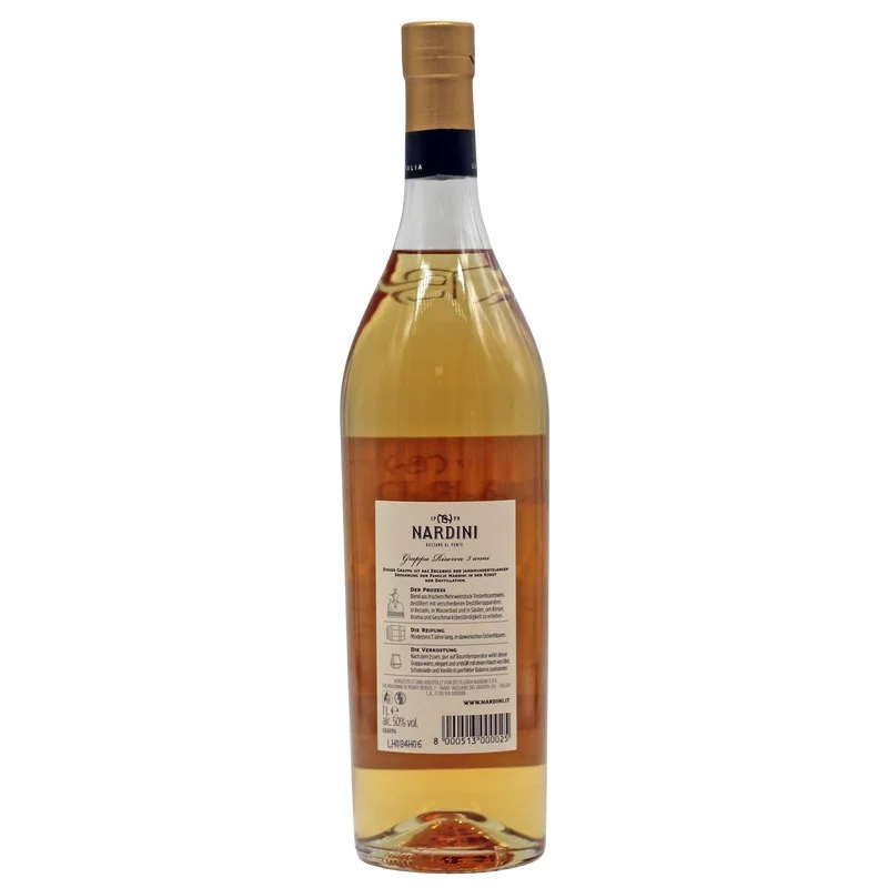 Nardini Grappa Riserva 1 L 50% vol