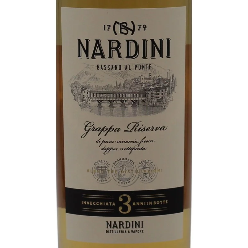 Nardini Grappa Riserva 1 L 50% vol Nardini Grappa Riserva 1 L 50% vol