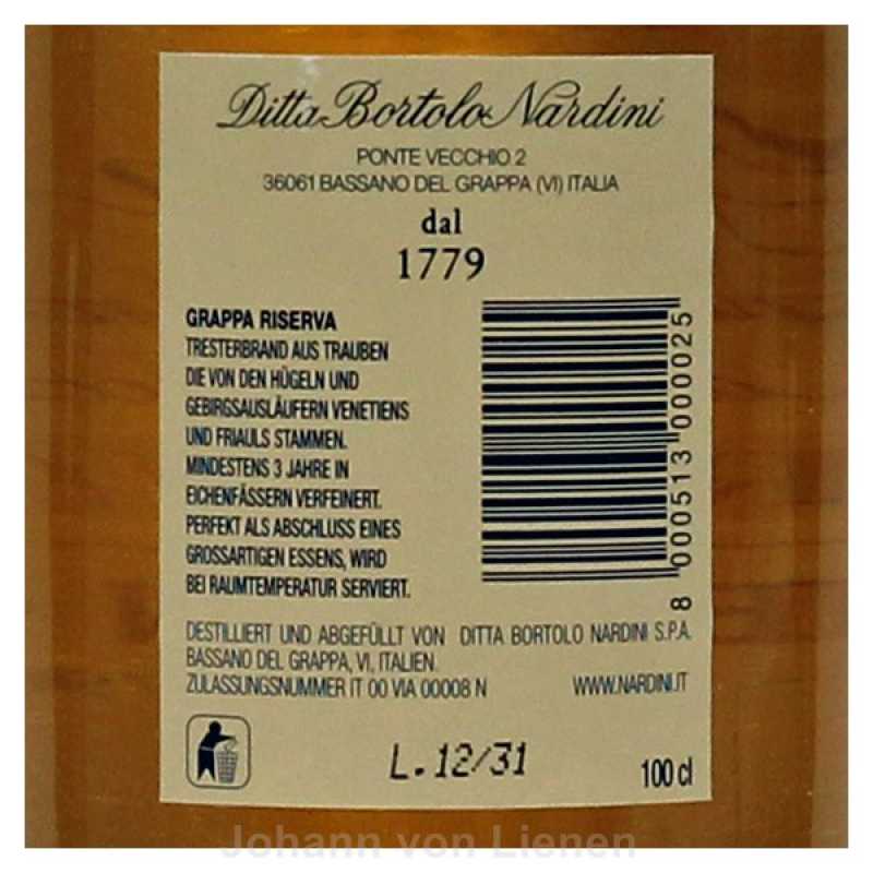 Nardini Riserva Grappa Nardini Riserva Grappa