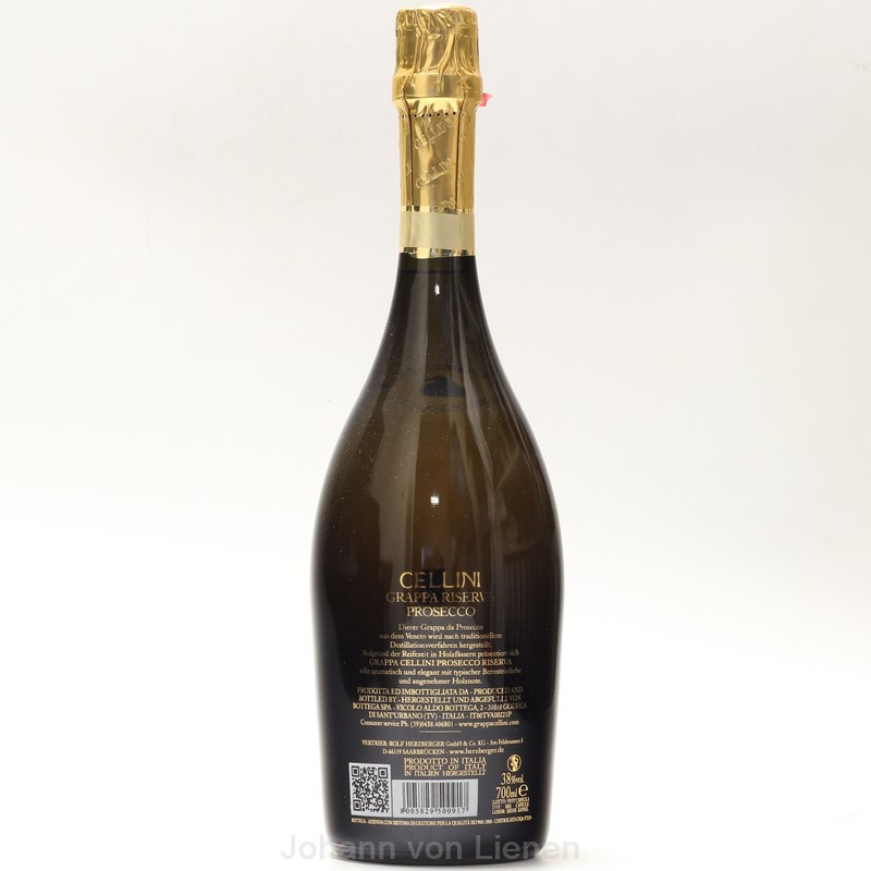 Grappa Cellini Barricata 10 Jahre 0,7 L 38%vol Grappa Cellini Barricata 10 Jahre 0,7 L 38%vol