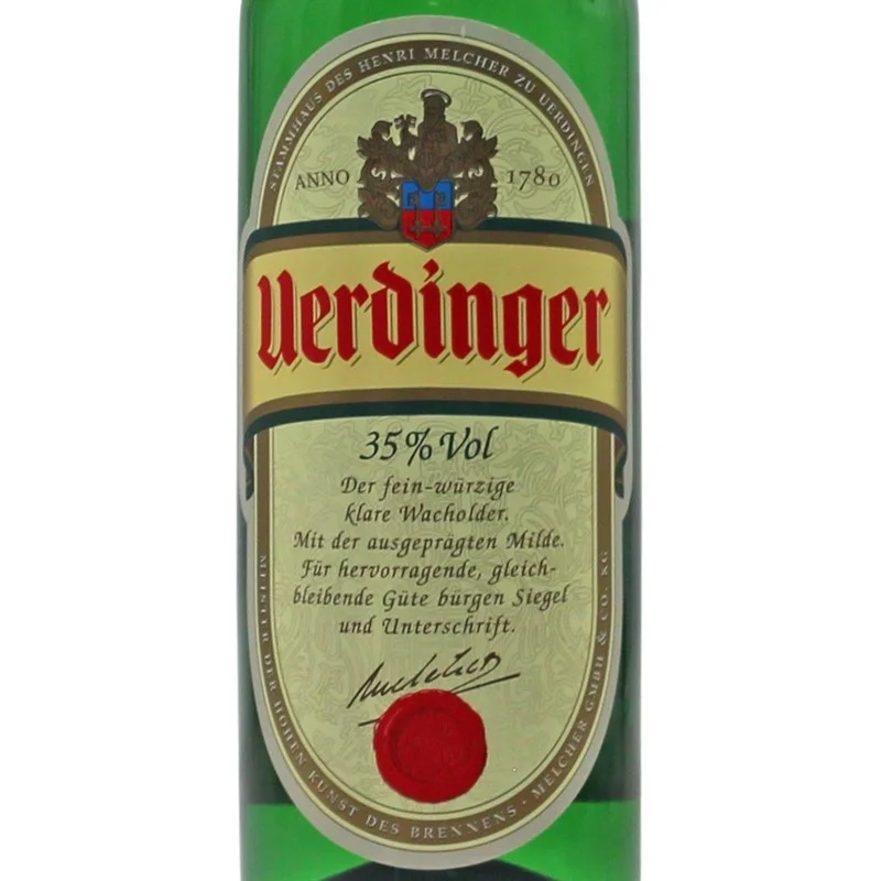 Uerdinger Doppelwacholder 0,7 L 35% vol Uerdinger Doppelwacholder 0,7 L 35% vol