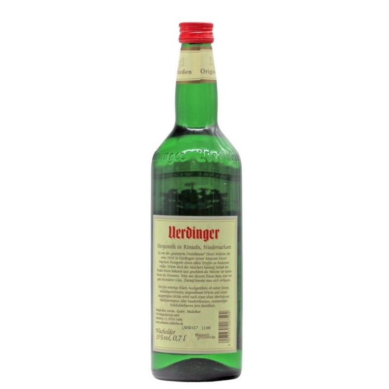 Uerdinger Wacholder 0,7 Liter 35 % vol