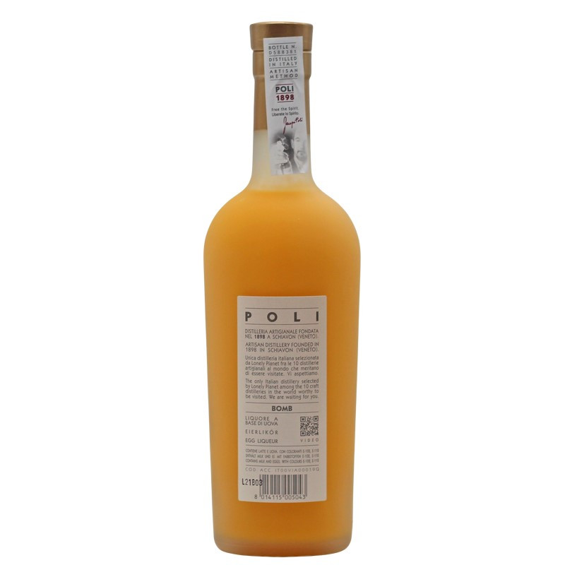 Poli Bomb Eierlikör 0,7 L 17% vol Poli Bomb Eierlikör 0,7 L 17% vol
