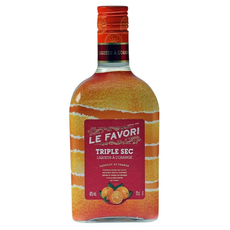 Le Favori Triple Sec 0,7 L 40% vol Le Favori Triple Sec 0,7 L 40% vol