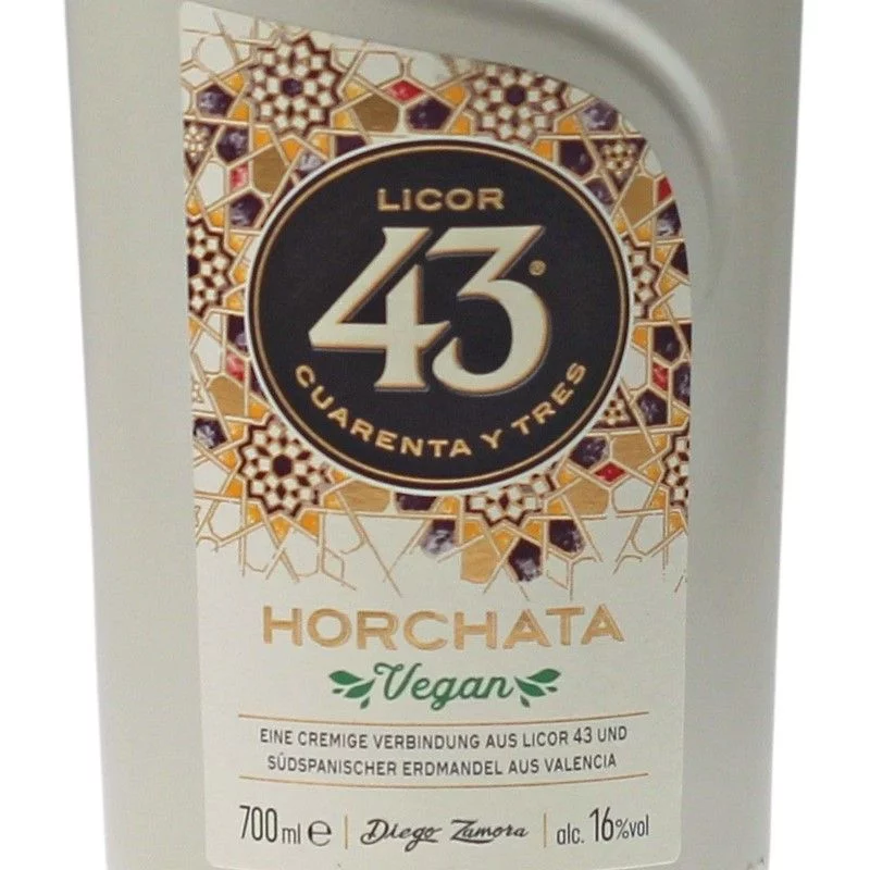 Licor 43 Horchata Vegan 0,7 L 16% vol