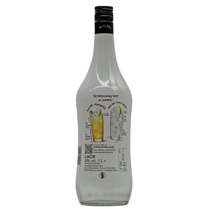 Malibu Original 1 Liter 21% vol Malibu Original 1 Liter 21% vol