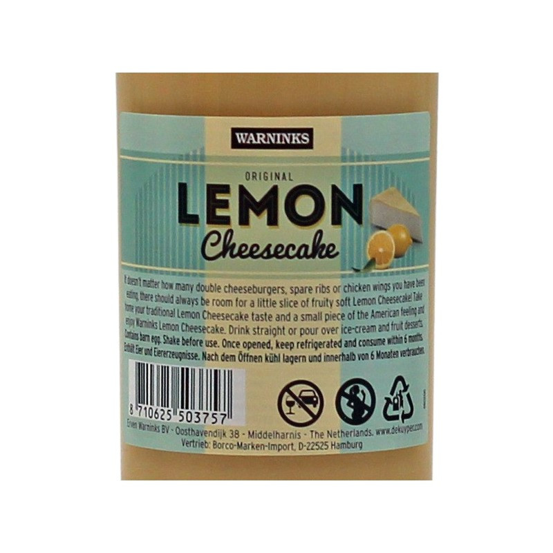 Warninks Lemon Cheesecake 0,35 L 15% vol