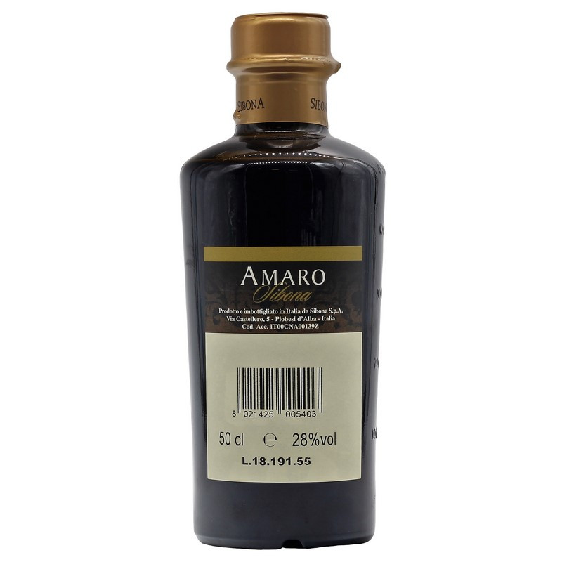 Sibona Amaro 0,5 L 28%vol Sibona Amaro 0,5 L 28%vol