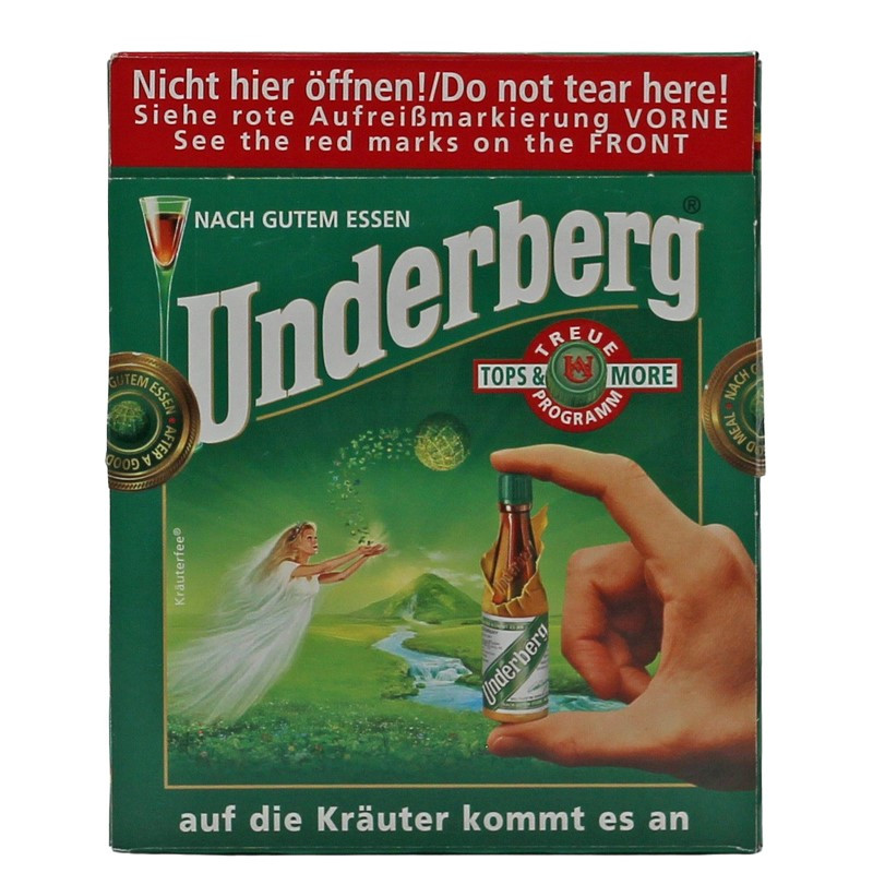 Underberg 30 x 0,02 Liter im Karton 44% vol