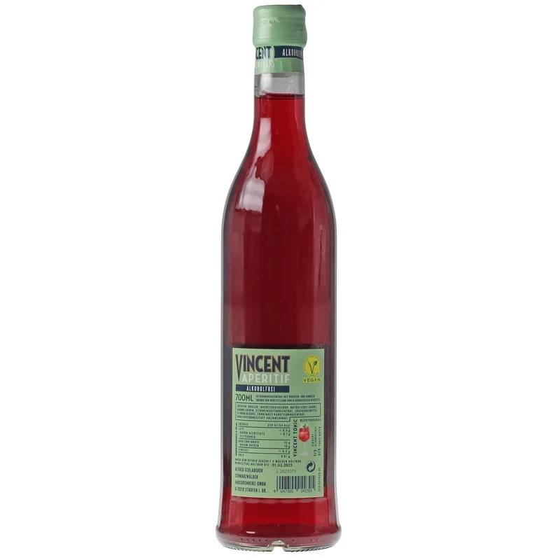 Vincent Aperitif alkoholfrei 0,7 L 0% vol Vincent Aperitif alkoholfrei 0,7 L 0% vol