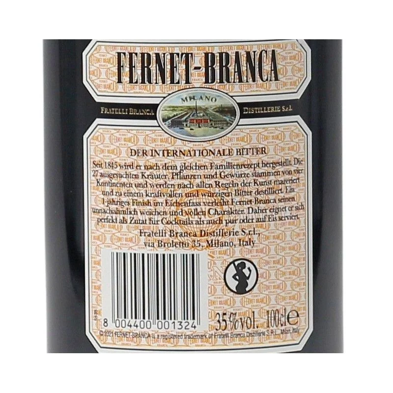 Fernet Branca 1 Liter 39 % vol