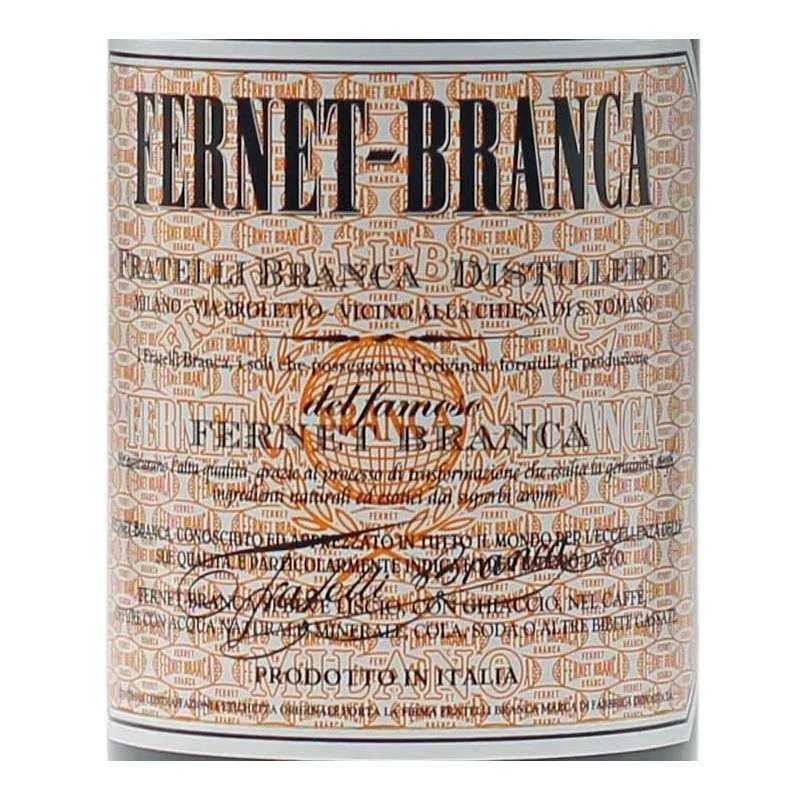 Fernet Branca Bitter Likör 0,7 L 35 % vol Fernet Branca Bitter Likör 0,7 L 35 % vol