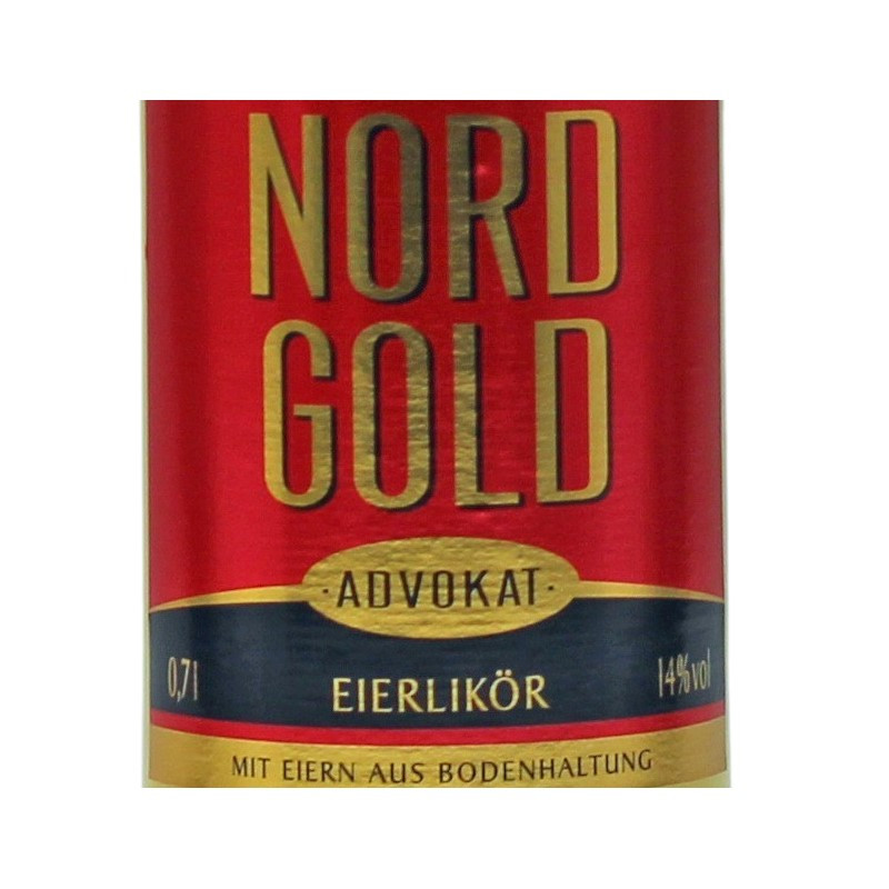Nordgold Advokat Eierlikör 0,7 L 14% vol Nordgold Advokat Eierlikör 0,7 L 14% vol