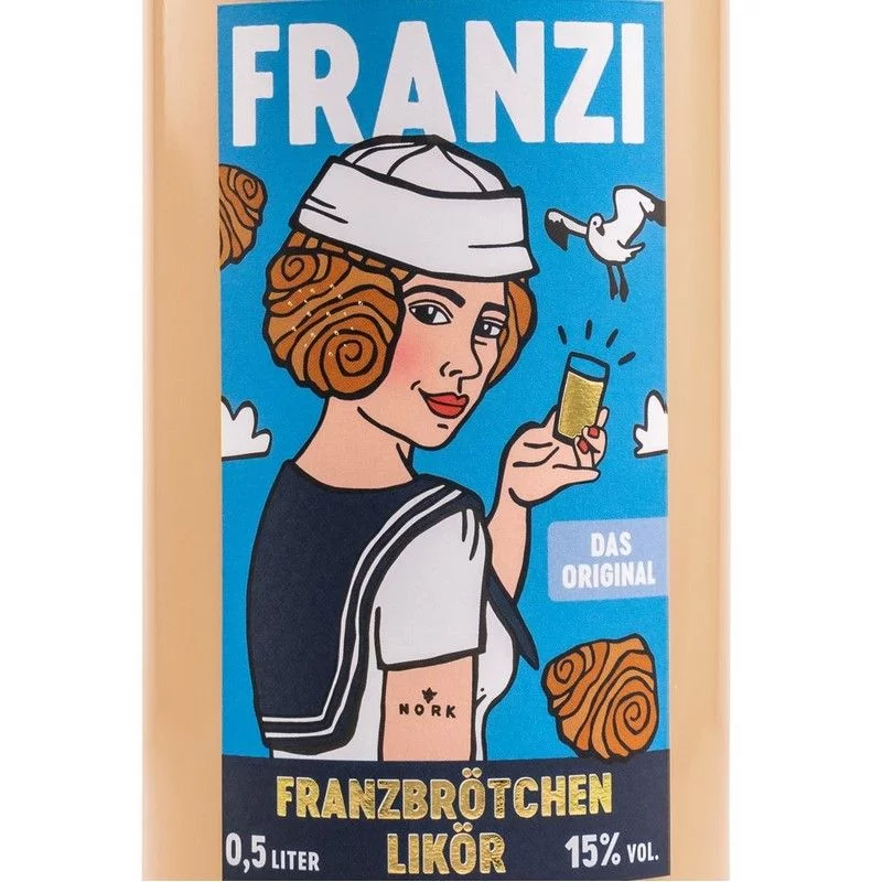 Franzi Franzbrötchen Likör 0,5 L 15% vol