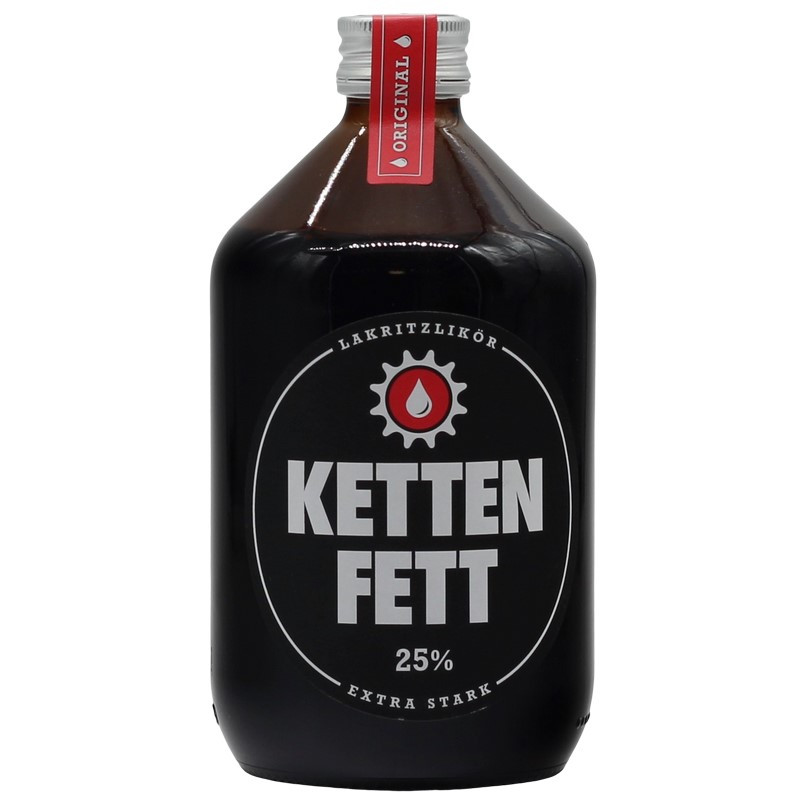Kettenfett Lakritzlikör 0,5 L 25% vol Kettenfett Lakritzlikör 0,5 L 25% vol