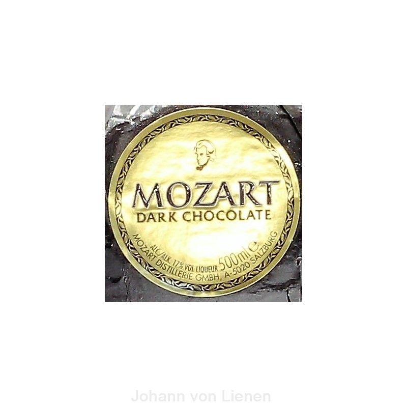 Mozart Dark Chocolate Black Liqueur 0,5 L 17%vol Mozart Dark Chocolate Black Liqueur 0,5 L 17%vol