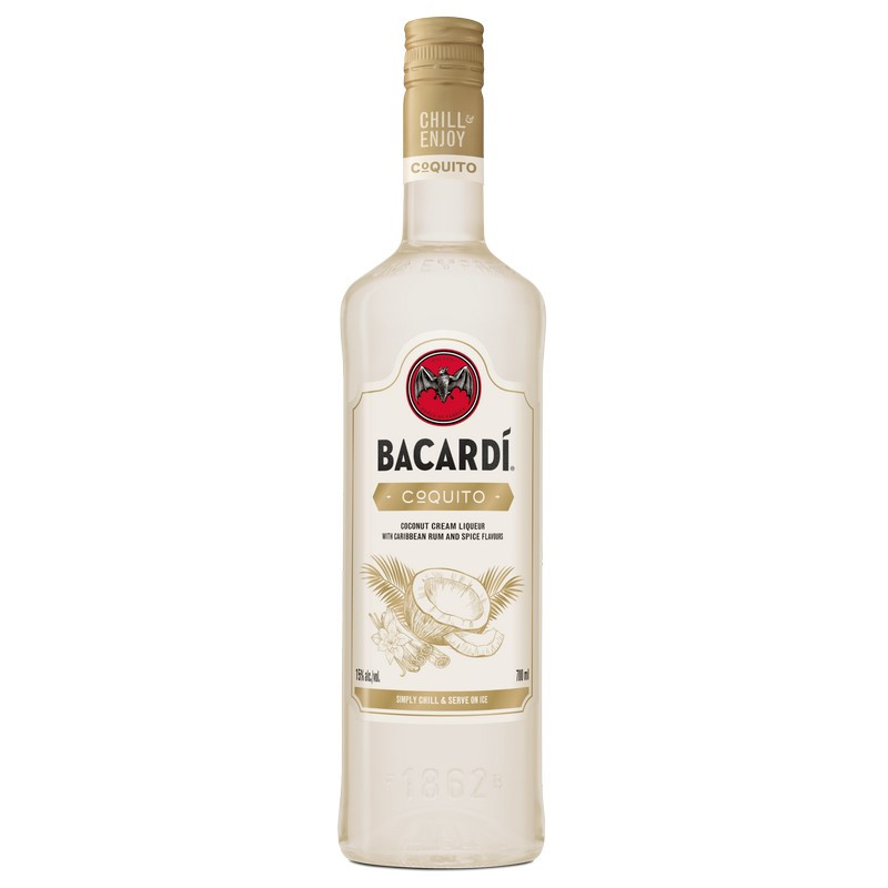 Bacardi Coquito Coconut Cream Liqueur 0,7 L 15% vol Bacardi Coquito Coconut Cream Liqueur 0,7 L 15% vol