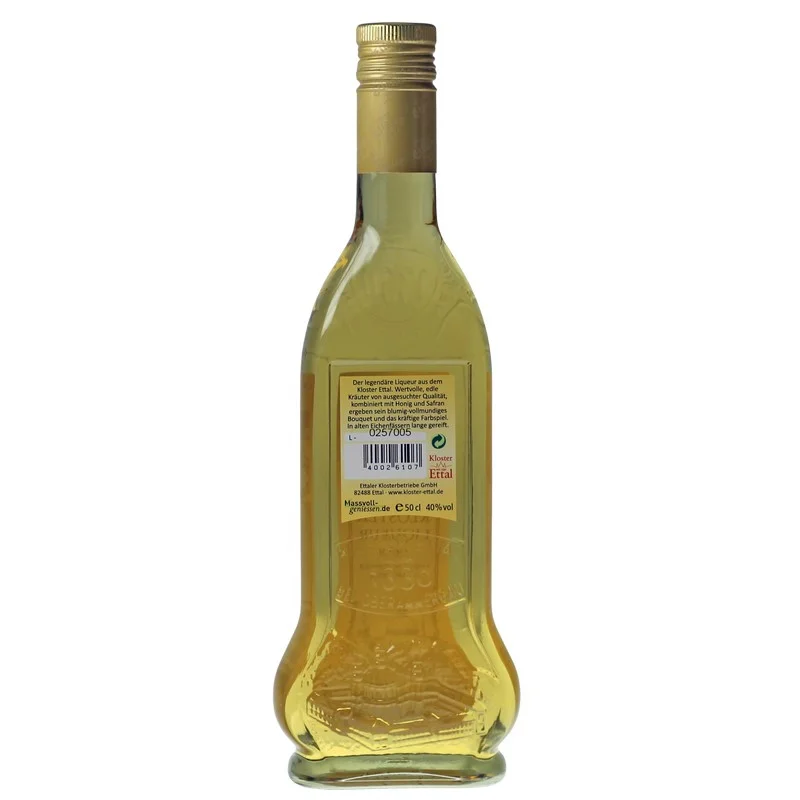 Ettaler Kloster Liqueur Gelb 0,5 L 40% vol