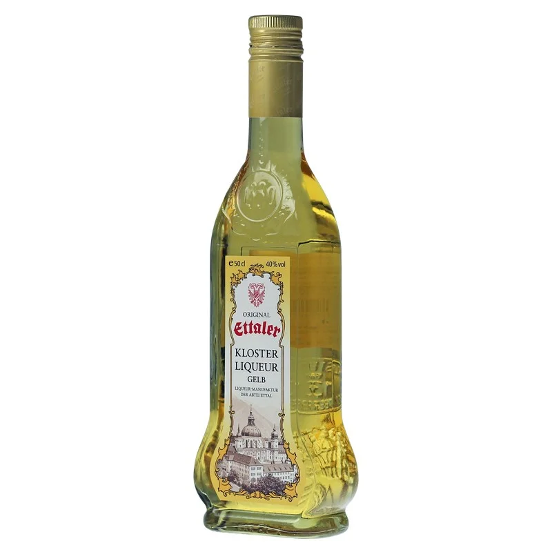 Ettaler Kloster Liqueur Gelb 0,5 L 40% vol