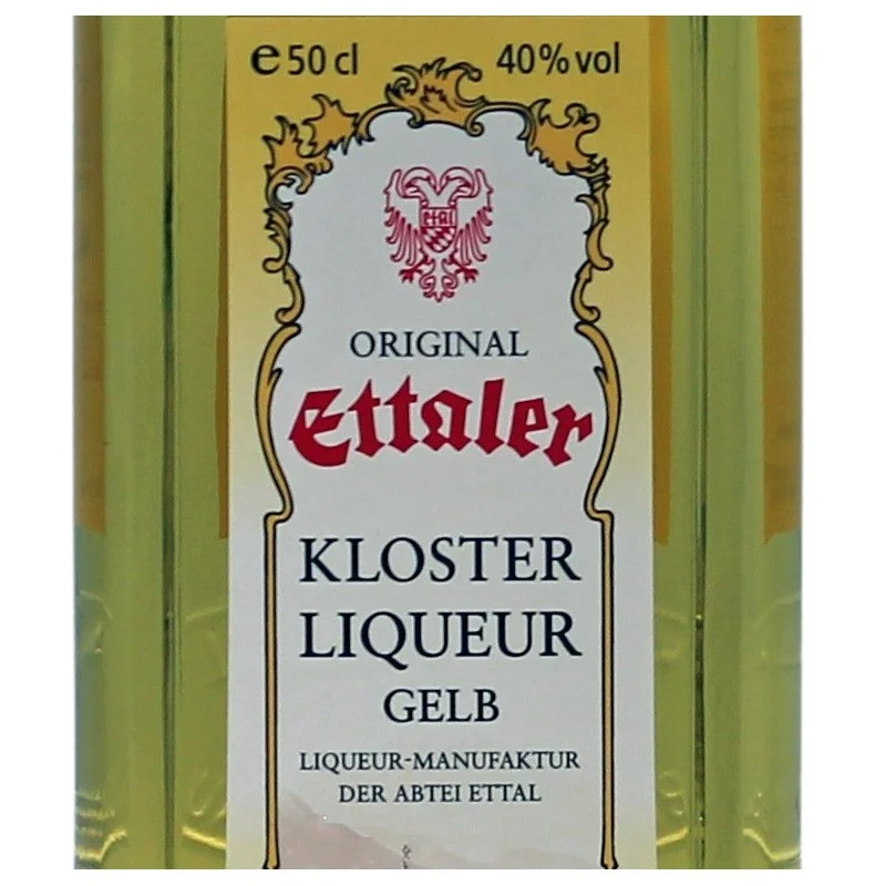 Ettaler Kloster Liqueur Gelb 0,5 L 40% vol Ettaler Kloster Liqueur Gelb 0,5 L 40% vol