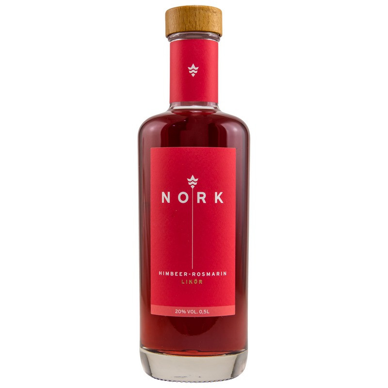 Nork Himbeer-Rosmarin Likör 0,5 L 20% vol Nork Himbeer-Rosmarin Likör 0,5 L 20% vol