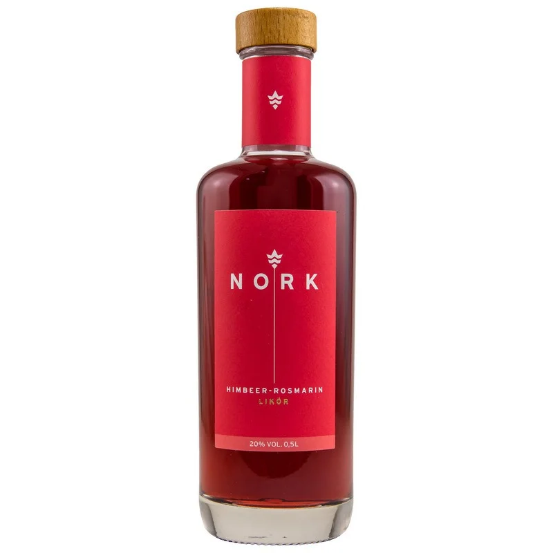 Nork Himbeer-Rosmarin Likör 0,5 L 20% vol Nork Himbeer-Rosmarin Likör 0,5 L 20% vol