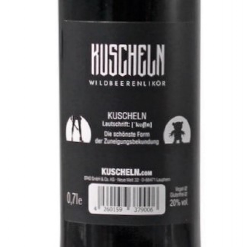 Kuscheln Wildbeerenlikör 0,7 L 20% vol