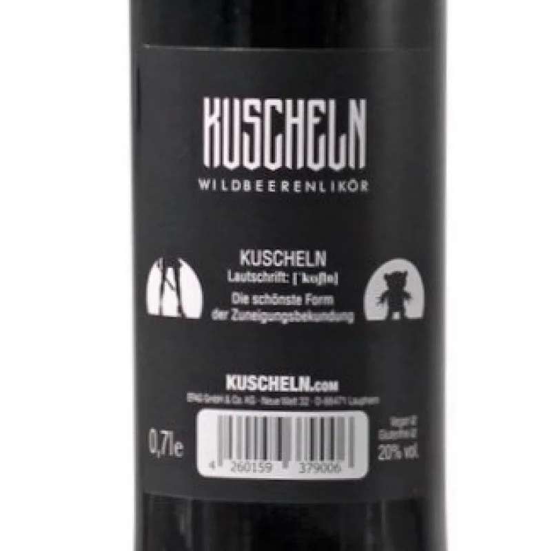 Kuscheln Wildbeerenlikör 0,7 L 20% vol Kuscheln Wildbeerenlikör 0,7 L 20% vol