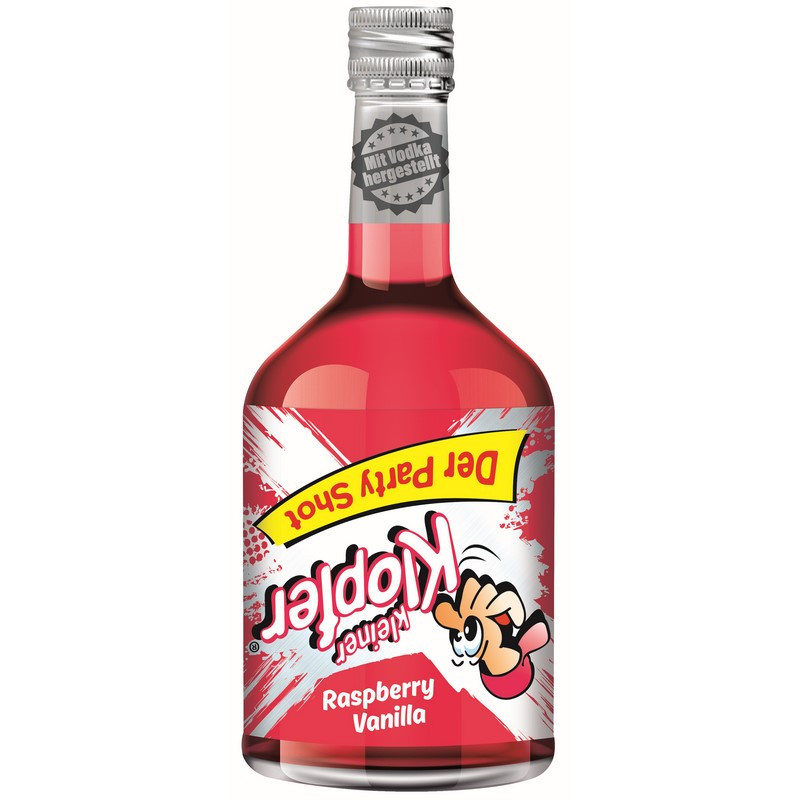 Kleiner Klopfer Raspberry Vanilla 0,7 Liter 15 % vol Kleiner Klopfer Raspberry Vanilla 0,7 Liter 15 % vol