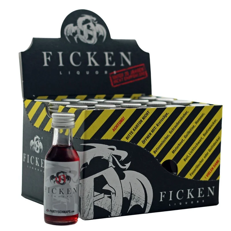 FICKEN der Partyschnaps 20 x 0,02 L 15% vol FICKEN der Partyschnaps 20 x 0,02 L 15% vol