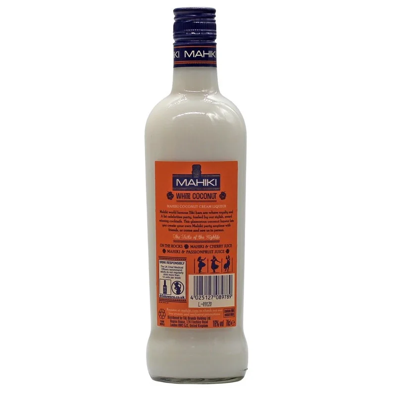 Mahiki White Coconut Likör 0,7 L 16% vol Mahiki White Coconut Likör 0,7 L 16% vol
