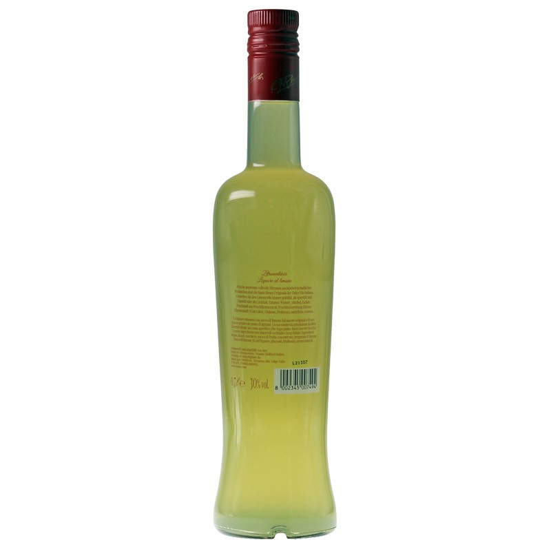 Roner Limoncello Zitronenlikör 0,7 L 30% vol Roner Limoncello Zitronenlikör 0,7 L 30% vol