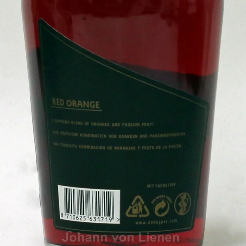 De Kuyper Red Orange 0,7 L 24%vol