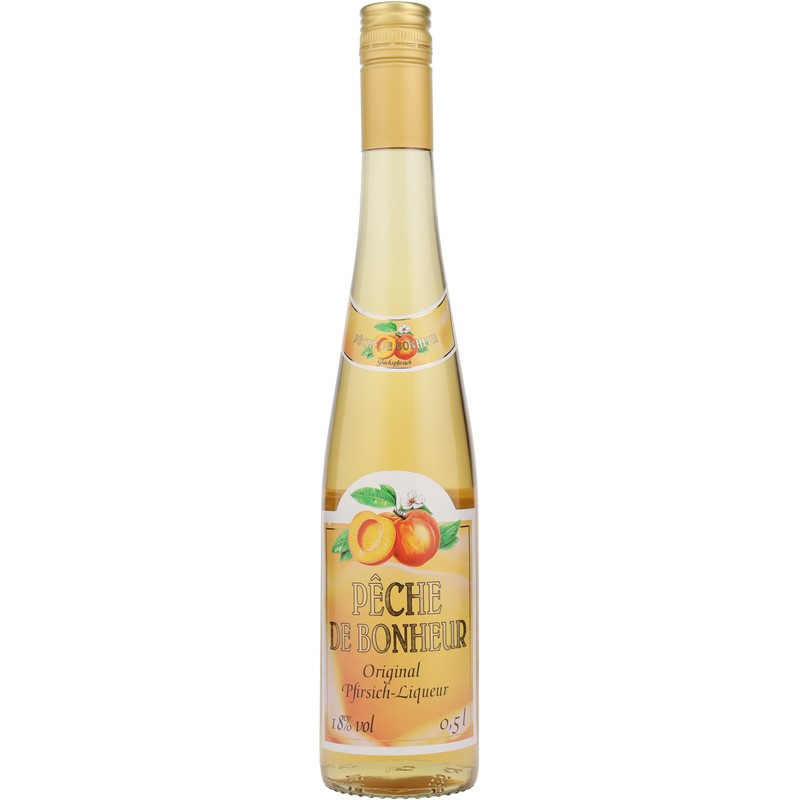 Peche de Bonheur Pfirsich Liqueur 0,5 L 18% vol