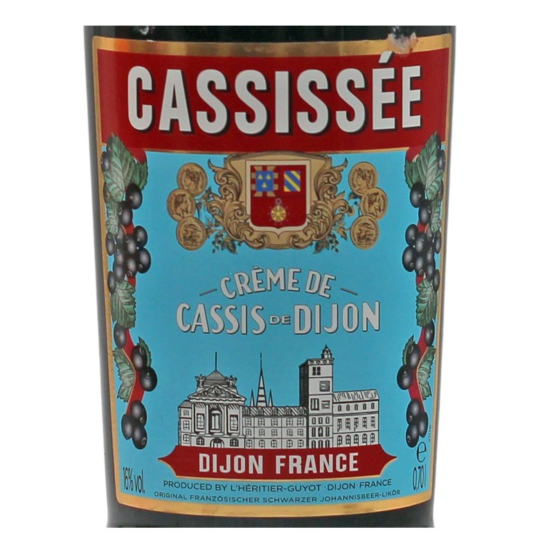 Cassissée Crème de Cassis Likör 0,7 L 16% vol Cassissée Crème de Cassis Likör 0,7 L 16% vol